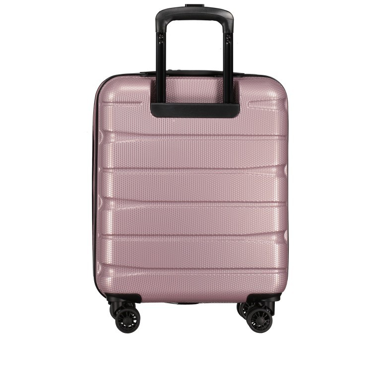 Koffer FLA13 Größe S Shiny Rose, Farbe: rosa/pink, Marke: Flanigan, EAN: 4066727001498, Abmessungen in cm: 40x53x22, Bild 3 von 8