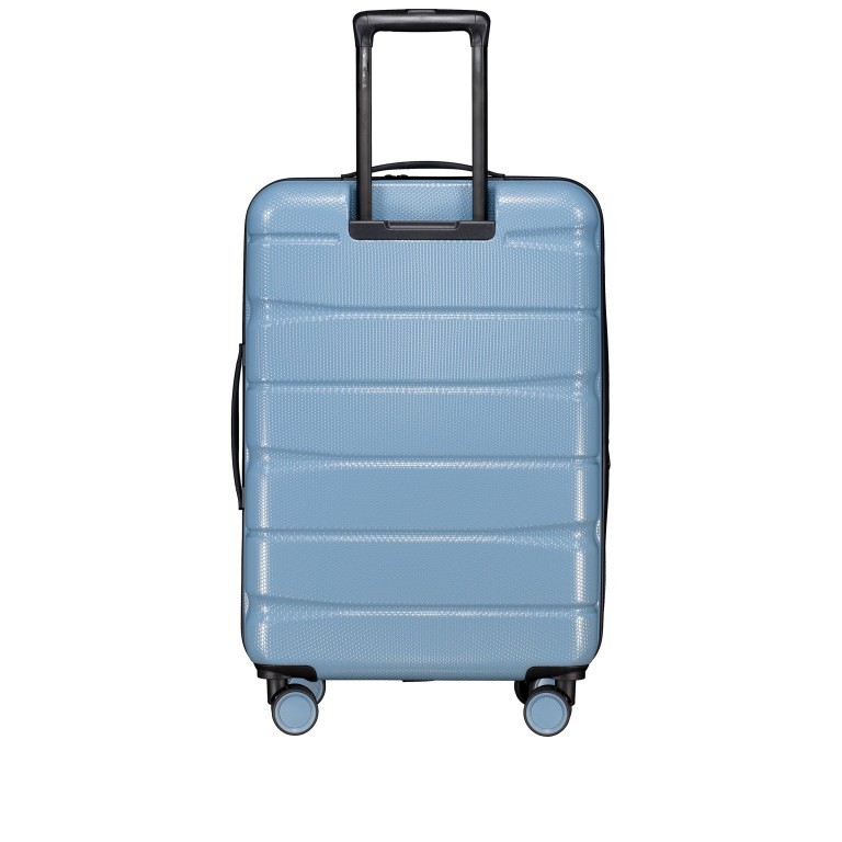 Koffer FLA13 erweiterbar Größe M Blue Stone, Farbe: blau/petrol, Marke: Flanigan, EAN: 4066727001443, Abmessungen in cm: 44.5x66x28, Bild 5 von 9
