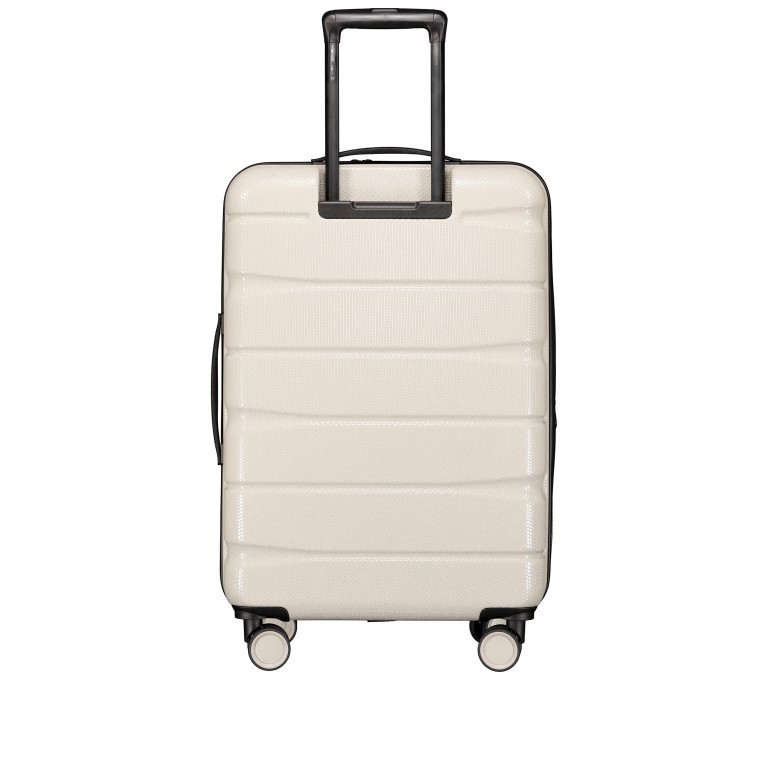 Koffer FLA13 erweiterbar Größe M Light Beige, Farbe: beige, Marke: Flanigan, EAN: 4066727001474, Abmessungen in cm: 44.5x66x28, Bild 5 von 9