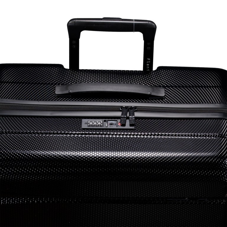 Koffer FLA13 Größe L Black, Farbe: schwarz, Marke: Flanigan, EAN: 4066727001429, Abmessungen in cm: 51x76x31, Bild 8 von 8