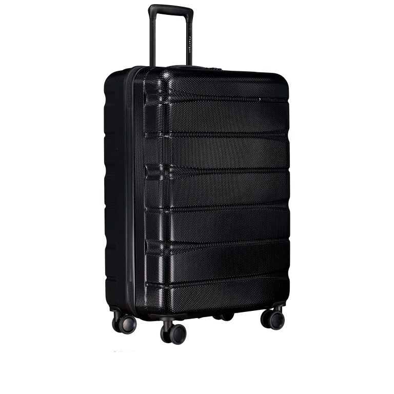 Koffer FLA13 Größe L Black, Farbe: schwarz, Marke: Flanigan, EAN: 4066727001429, Abmessungen in cm: 51x76x31, Bild 2 von 8