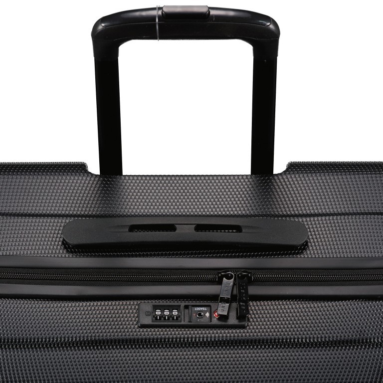 Koffer FLA13 Größe L Black, Farbe: schwarz, Marke: Flanigan, EAN: 4066727001429, Abmessungen in cm: 51x76x30, Bild 8 von 8