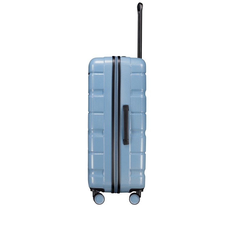 Koffer FLA13 Größe L Blue Stone, Farbe: blau/petrol, Marke: Flanigan, EAN: 4066727001450, Abmessungen in cm: 51x76x31, Bild 4 von 8