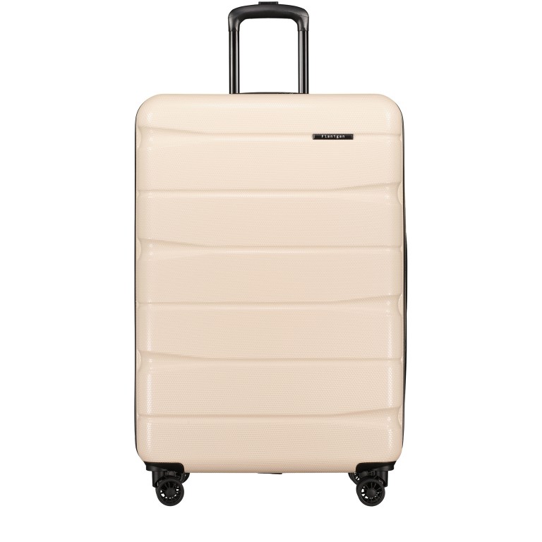 Koffer FLA13 Größe L Light Beige, Farbe: beige, Marke: Flanigan, EAN: 4066727001481, Abmessungen in cm: 51x76x30, Bild 1 von 8