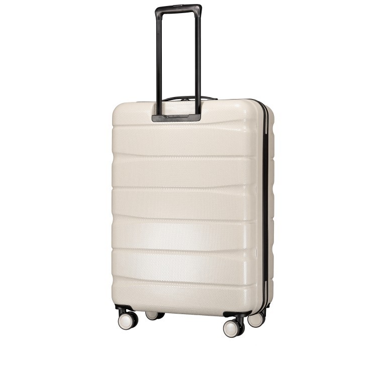 Koffer FLA13 Größe L Light Beige, Farbe: beige, Marke: Flanigan, EAN: 4066727001481, Abmessungen in cm: 51x76x31, Bild 6 von 8
