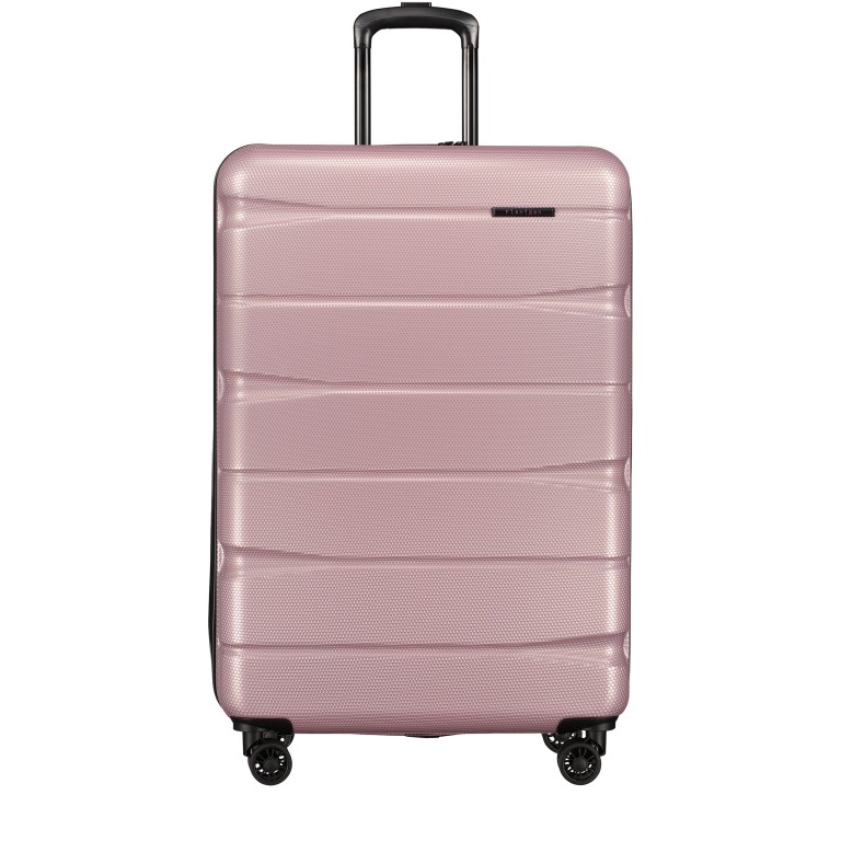 Koffer FLA13 Größe L Shiny Rose, Farbe: rosa/pink, Marke: Flanigan, EAN: 4066727001511, Abmessungen in cm: 51x76x30, Bild 1 von 8