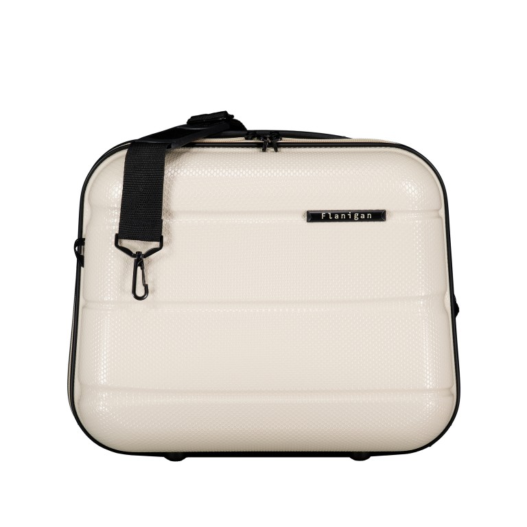 Kosmetikkoffer FLA13 mit Smart Sleeve Light Beige, Farbe: beige, Marke: Flanigan, EAN: 4066727003522, Abmessungen in cm: 36x29x19, Bild 1 von 7