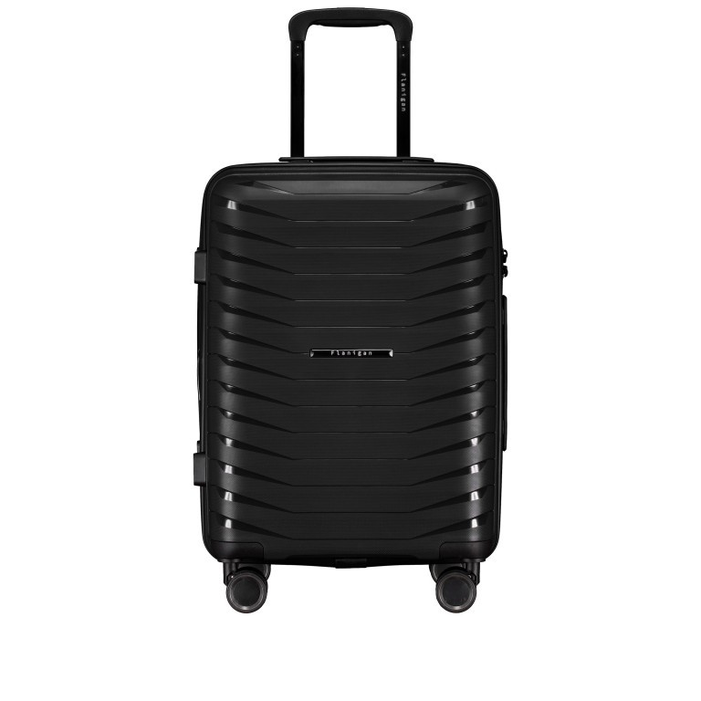 Koffer FLP15 erweiterbar Größe S Black, Farbe: schwarz, Marke: Flanigan, EAN: 4066727001641, Abmessungen in cm: 40x55x22, Bild 12 von 12