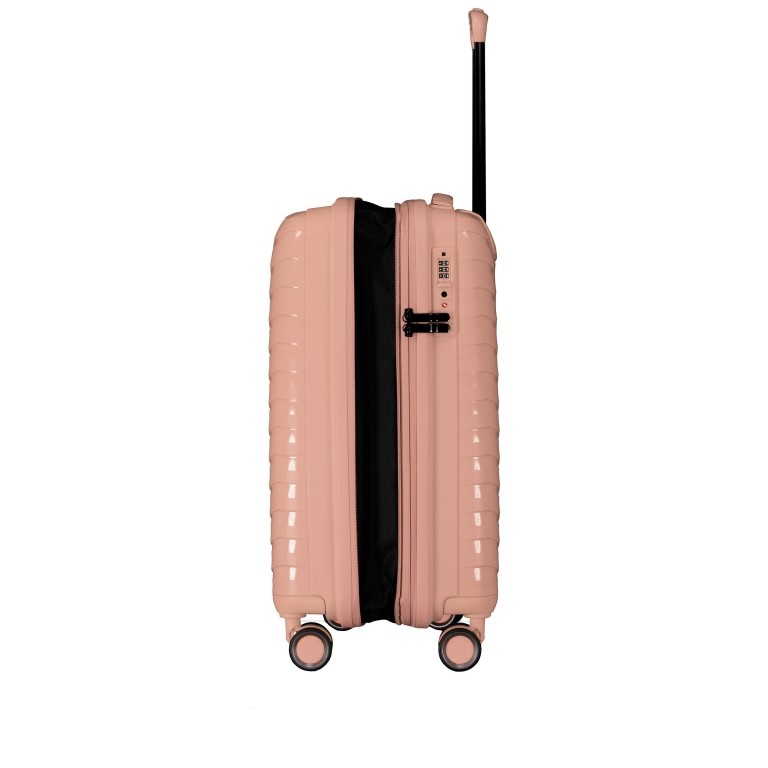 Koffer FLP15 erweiterbar Größe S Rosegold, Farbe: rosa/pink, Marke: Flanigan, EAN: 4066727003447, Abmessungen in cm: 40x55x22, Bild 6 von 10