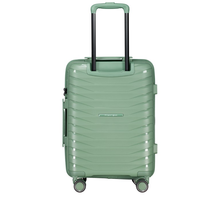 Koffer FLP15 erweiterbar Größe S Light Green, Farbe: grün/oliv, Marke: Flanigan, EAN: 4066727003478, Abmessungen in cm: 40x55x22, Bild 5 von 12