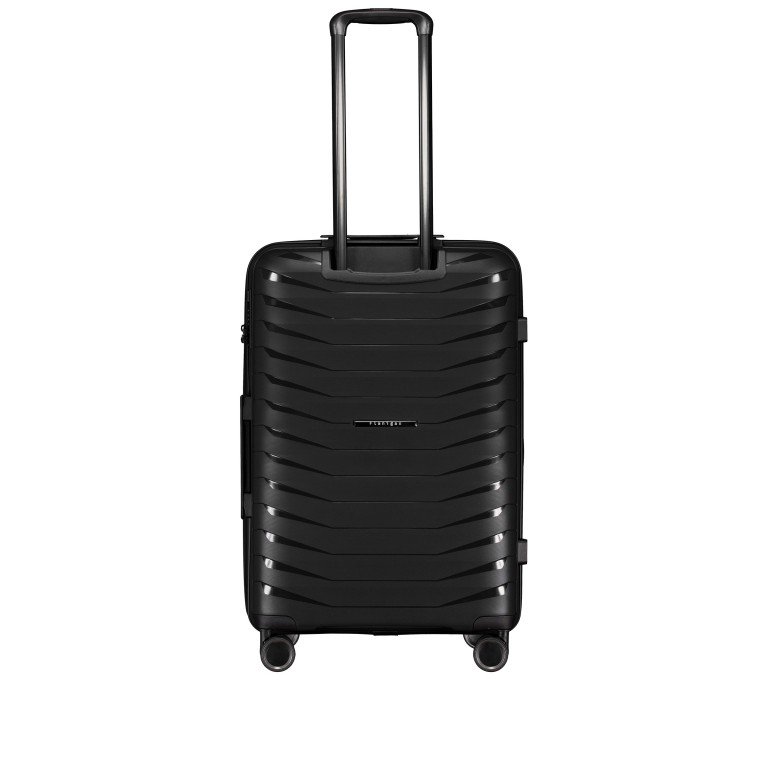 Koffer FLP15 erweiterbar Größe M Black, Farbe: schwarz, Marke: Flanigan, EAN: 4066727003393, Abmessungen in cm: 45x69x25, Bild 7 von 11