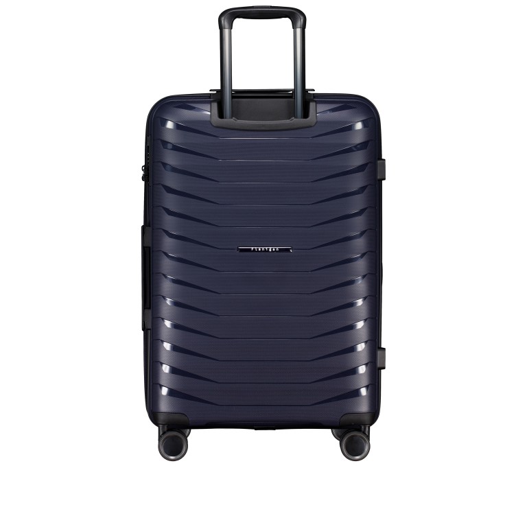 Koffer FLP15 erweiterbar Größe M Dark Blue, Farbe: blau/petrol, Marke: Flanigan, EAN: 4066727003423, Abmessungen in cm: 45x69x25, Bild 6 von 11