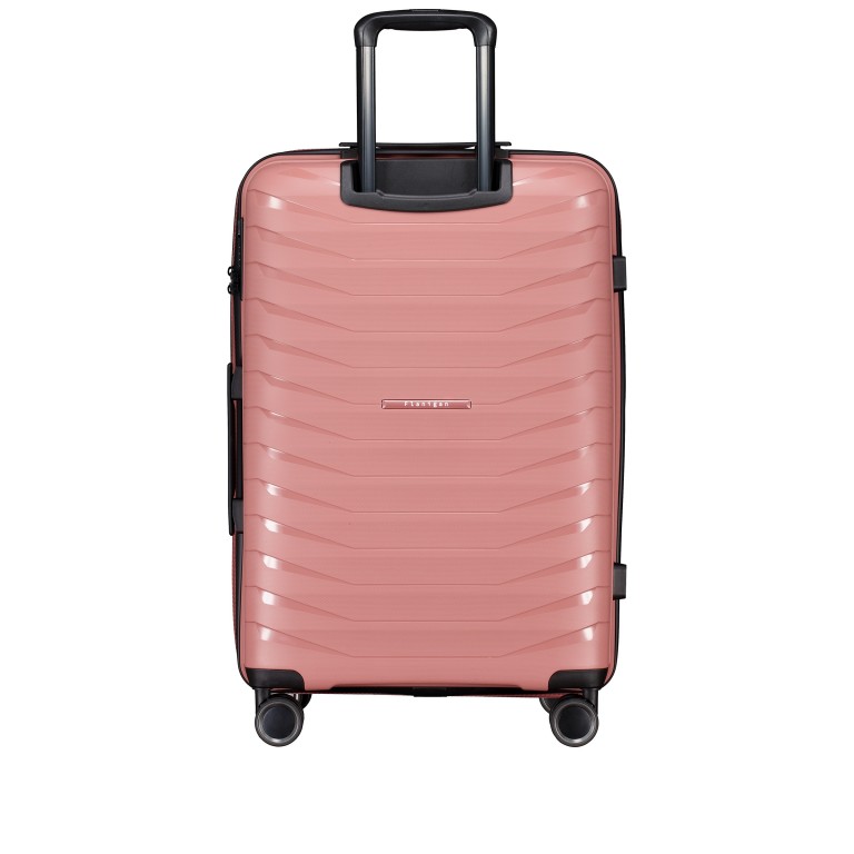 Koffer FLP15 erweiterbar Größe M Rosegold, Farbe: rosa/pink, Marke: Flanigan, EAN: 4066727003454, Abmessungen in cm: 45x69x25, Bild 6 von 11