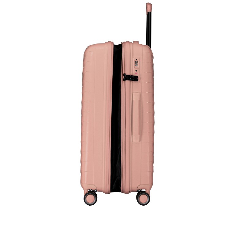 Koffer FLP15 erweiterbar Größe M Rosegold, Farbe: rosa/pink, Marke: Flanigan, EAN: 4066727003454, Abmessungen in cm: 45x69x25, Bild 7 von 12