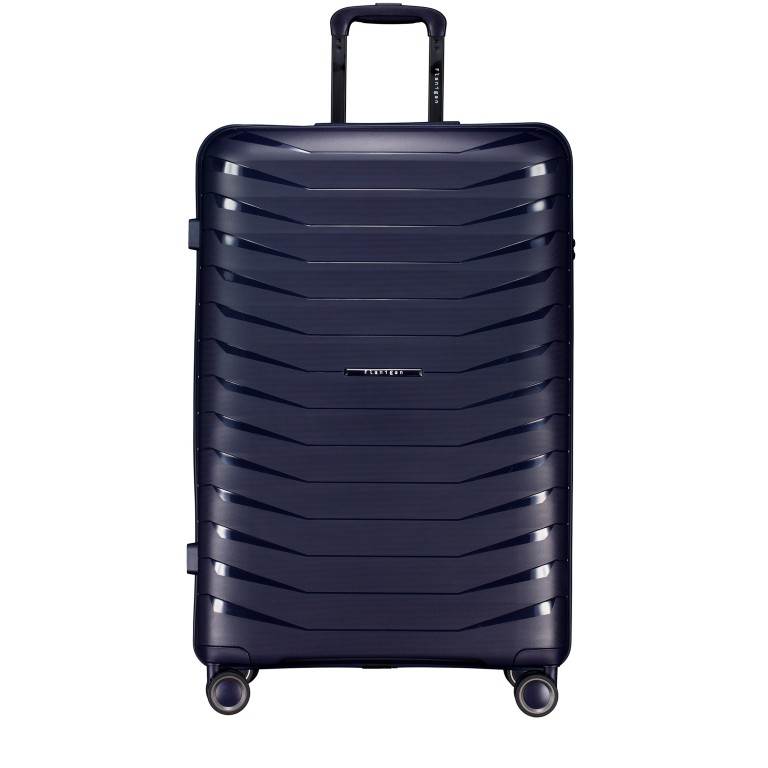 Koffer FLP15 Größe L Dark Blue, Farbe: blau/petrol, Marke: Flanigan, EAN: 4066727003430, Abmessungen in cm: 51x78x29, Bild 1 von 10