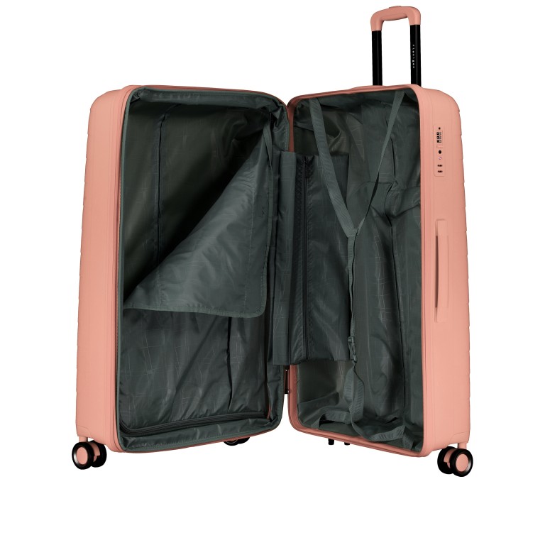 Koffer FLP15 Größe L Rosegold, Farbe: rosa/pink, Marke: Flanigan, EAN: 4066727003461, Abmessungen in cm: 51x78x29, Bild 7 von 10