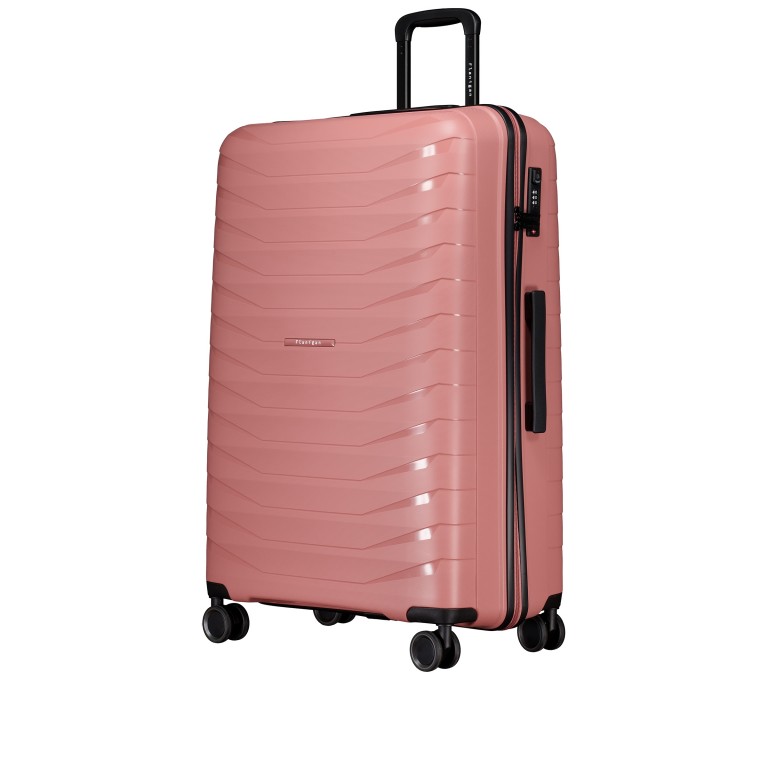 Koffer FLP15 Größe L Rosegold, Farbe: rosa/pink, Marke: Flanigan, EAN: 4066727003461, Abmessungen in cm: 51x78x29, Bild 2 von 10