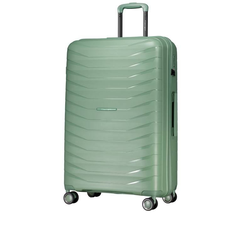 Koffer FLP15 Größe L Light Green, Farbe: grün/oliv, Marke: Flanigan, EAN: 4066727003492, Abmessungen in cm: 51x78x29, Bild 2 von 10