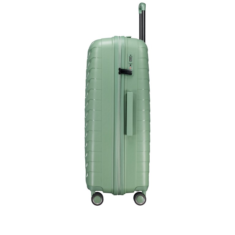 Koffer FLP15 Größe L Light Green, Farbe: grün/oliv, Marke: Flanigan, EAN: 4066727003492, Abmessungen in cm: 51x78x29, Bild 3 von 10