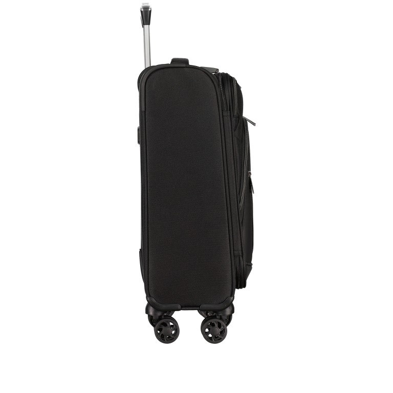 Koffer FLT24 Größe 55 Black, Farbe: schwarz, Marke: Flanigan, EAN: 4066727001559, Abmessungen in cm: 38x55x22, Bild 5 von 8