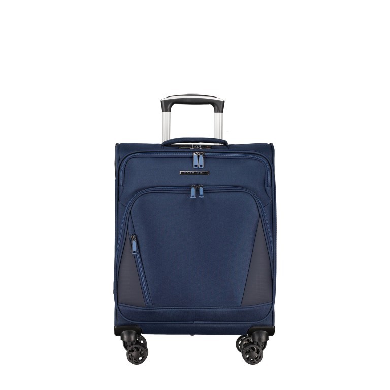 Koffer FLT24 Größe 55 Dark Blue, Farbe: blau/petrol, Marke: Flanigan, EAN: 4066727001580, Abmessungen in cm: 38x55x22, Bild 1 von 8