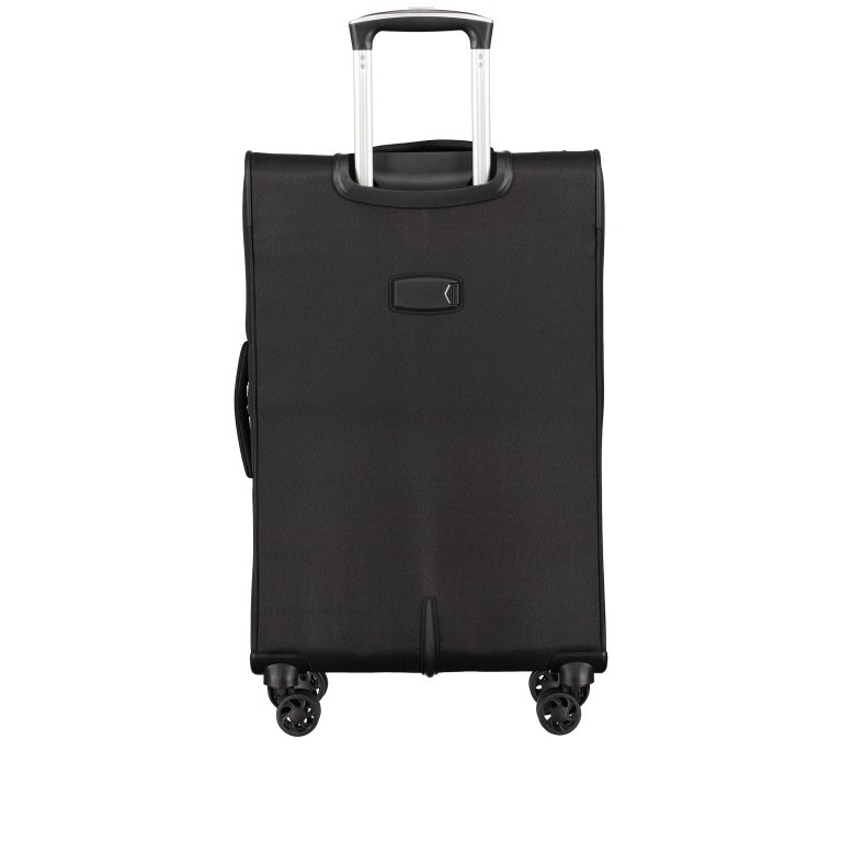 Koffer FLT24 erweiterbar Größe 69 cm Black, Farbe: schwarz, Marke: Flanigan, EAN: 4066727001566, Abmessungen in cm: 44x69x28, Bild 3 von 8