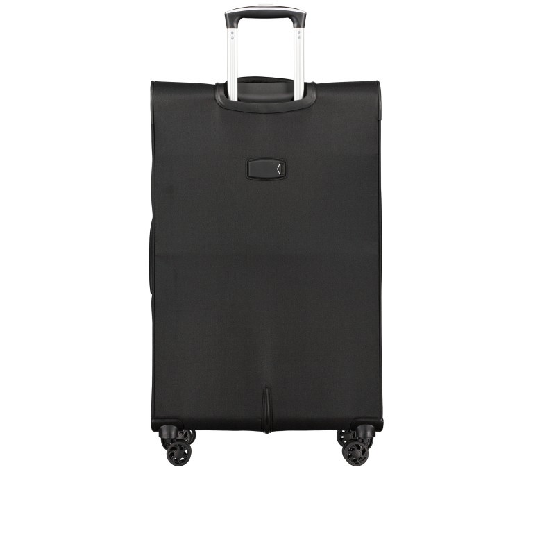 Koffer FLT24 erweiterbar Größe 79 cm Black, Farbe: schwarz, Marke: Flanigan, EAN: 4066727001573, Abmessungen in cm: 50x79x31, Bild 3 von 8