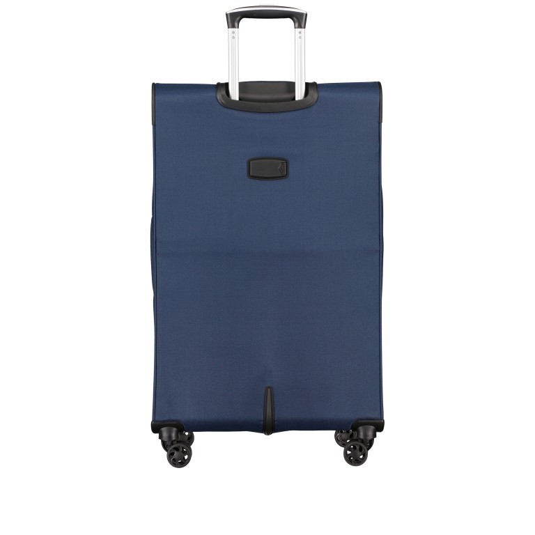 Koffer FLT24 erweiterbar Größe 79 cm Dark Blue, Farbe: blau/petrol, Marke: Flanigan, EAN: 4066727001603, Abmessungen in cm: 50x79x31, Bild 3 von 8