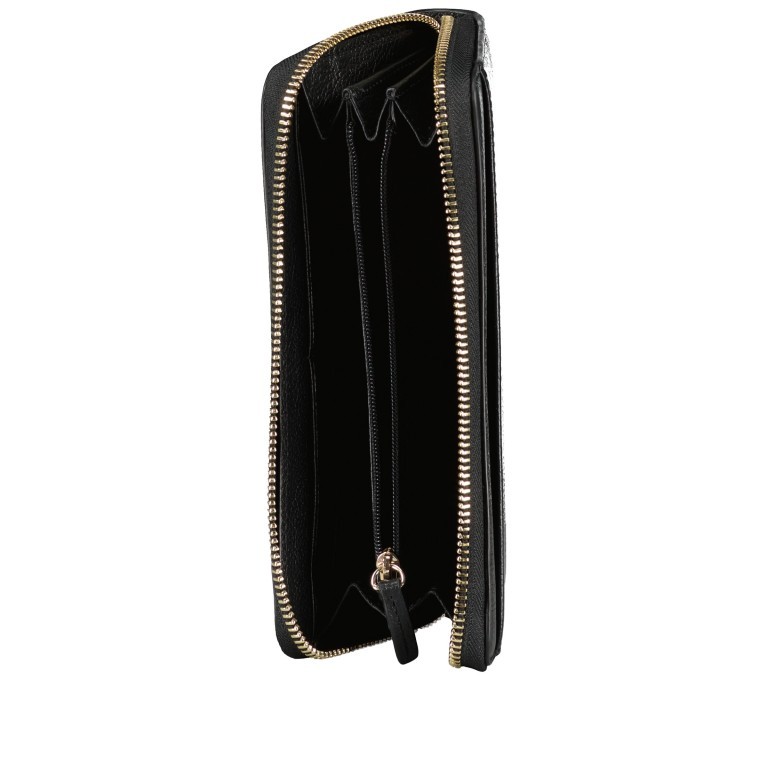 Geldbörse Alyce Wallet Zip Around Black, Farbe: schwarz, Marke: BOSS, EAN: 4063542794161, Abmessungen in cm: 19x10.5x2.5, Bild 4 von 4
