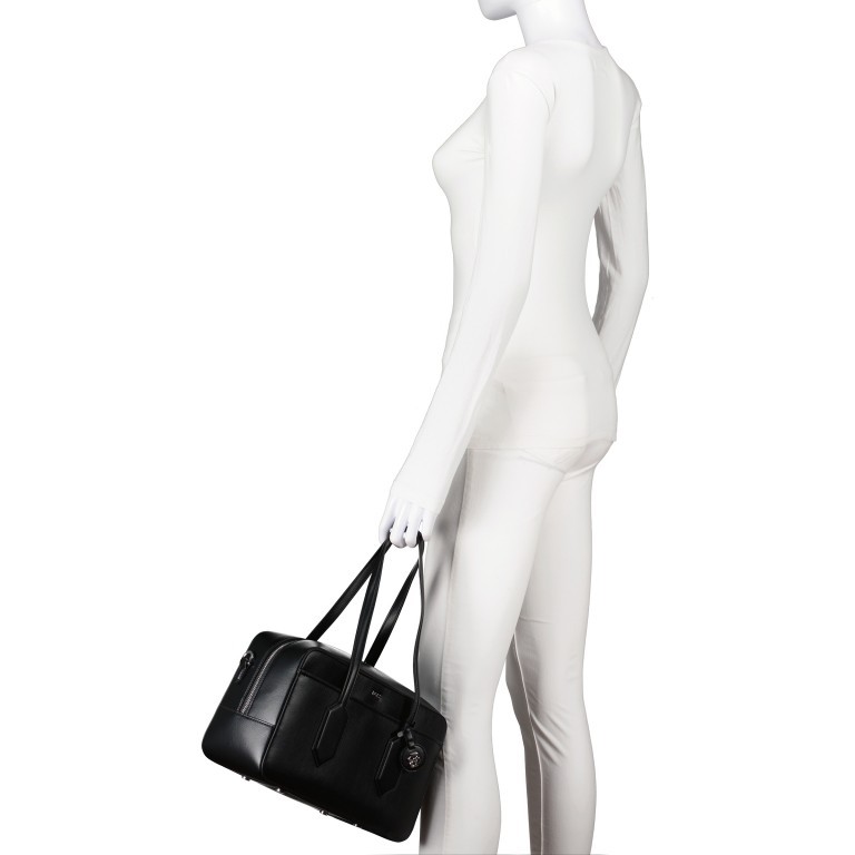 Tasche Liriel Duffle NC Black, Farbe: schwarz, Marke: BOSS, EAN: 4063542794659, Abmessungen in cm: 32x19x12.5, Bild 4 von 8