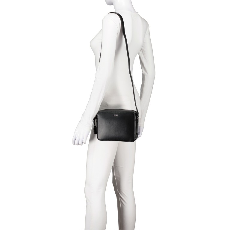 Umhängetasche Liriel Crossbody NC Black, Farbe: schwarz, Marke: BOSS, EAN: 4063542794673, Abmessungen in cm: 20x15x6.5, Bild 4 von 6