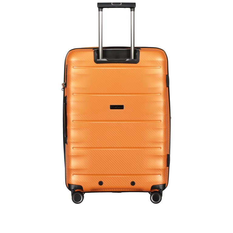 Koffer Zappa M erweiterbar auf 79 Liter Orange, Farbe: orange, Marke: Flanigan, EAN: 4048171009657, Abmessungen in cm: 45x68x26, Bild 6 von 9