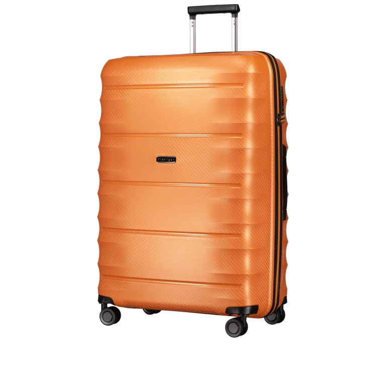 Koffer Zappa L Orange, Farbe: orange, Marke: Flanigan, EAN: 4048171009664, Abmessungen in cm: 51x77x30, Bild 2 von 9