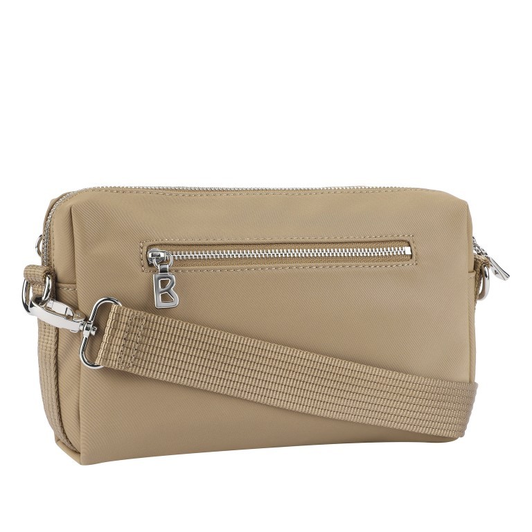 Umhängetasche Verbier-Play Pukie Greige, Farbe: beige, Marke: Bogner, EAN: 4048835194880, Abmessungen in cm: 22x15x5, Bild 3 von 7