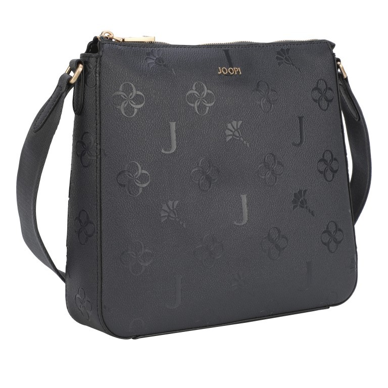Umhängetasche Decoro Stampa Jasmina MVZ Night Blue, Farbe: blau/petrol, Marke: Joop!, EAN: 4048835191032, Abmessungen in cm: 27x26x6, Bild 2 von 7