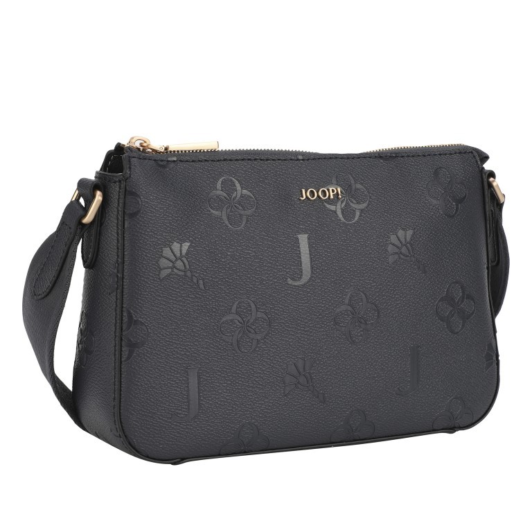 Umhängetasche Decoro Stampa Jasmina SHZ Night Blue, Farbe: blau/petrol, Marke: Joop!, EAN: 4048835191018, Abmessungen in cm: 24x16x6, Bild 2 von 7