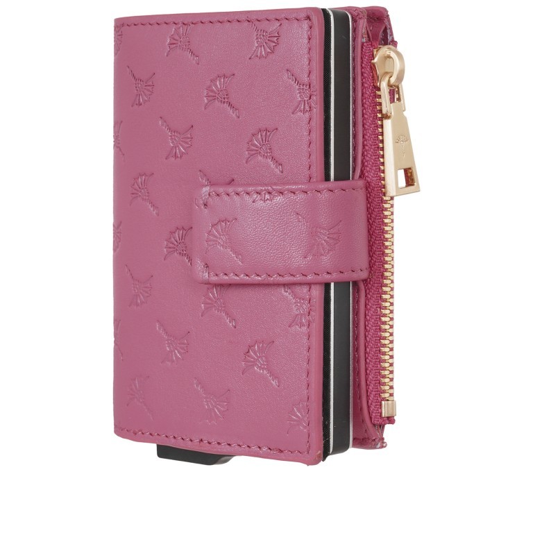 Geldbörse Leggero Stampa E-Cage C-Four mit RFID-Schutz Carmine, Farbe: rosa/pink, Marke: Joop!, EAN: 4048835191308, Abmessungen in cm: 7x10.5x2.5, Bild 2 von 6