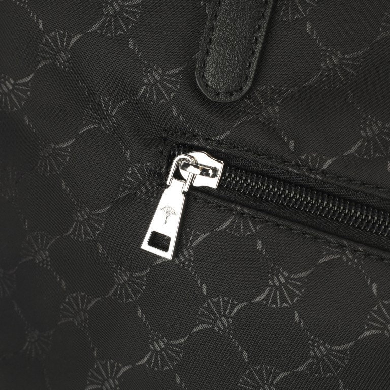 Handtasche Nylon Cornflower Helena MHZ1 Black, Farbe: schwarz, Marke: Joop!, EAN: 4048835204114, Abmessungen in cm: 26.5x24.5x12.7, Bild 8 von 8