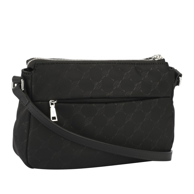 Umhängetasche Nylon Cornflower Jasmina SHZ Black, Farbe: schwarz, Marke: Joop!, EAN: 4048835204077, Abmessungen in cm: 22.5x14x7, Bild 3 von 7