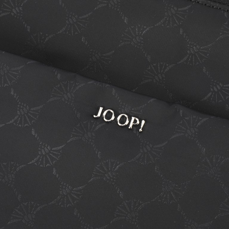 Umhängetasche Nylon Cornflower Jasmina MVZ Black, Farbe: schwarz, Marke: Joop!, EAN: 4048835204091, Abmessungen in cm: 26.5x24.5x7.5, Bild 7 von 7