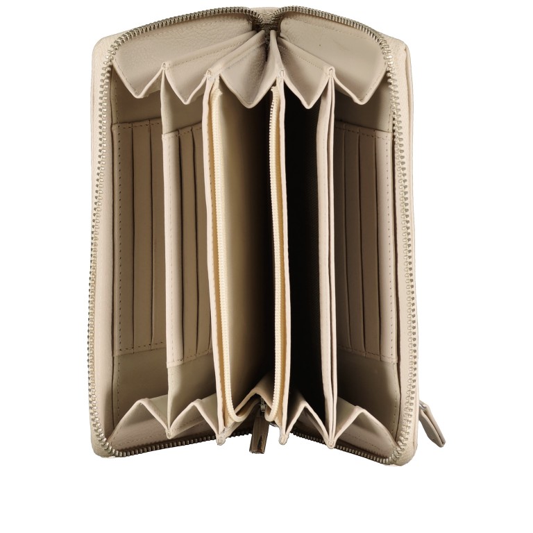Geldbörse Luise 453 mit RFID-Schutz Beige, Farbe: beige, Marke: Flanigan, EAN: 4066727002921, Abmessungen in cm: 18.5x10.5x2.5, Bild 4 von 4