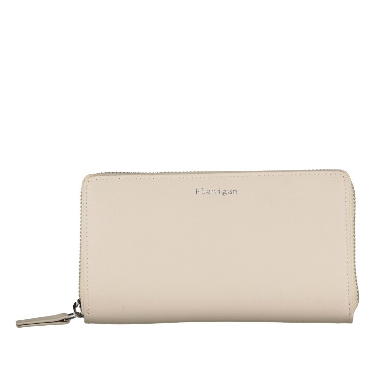 Geldbörse Luise 453 mit RFID-Schutz Beige, Farbe: beige, Marke: Flanigan, EAN: 4066727002921, Abmessungen in cm: 18.5x10.5x2.5, Bild 1 von 4
