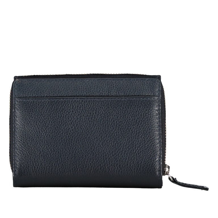 Geldbörse Luise 451 Navy, Farbe: blau/petrol, Marke: Flanigan, EAN: 4066727004871, Abmessungen in cm: 13x9.5x3.5, Bild 3 von 5