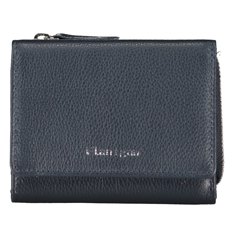 Geldbörse Luise 454 mit RFID-Schutz Navy, Farbe: blau/petrol, Marke: Flanigan, EAN: 4066727004901, Abmessungen in cm: 11x8.5x4, Bild 1 von 5