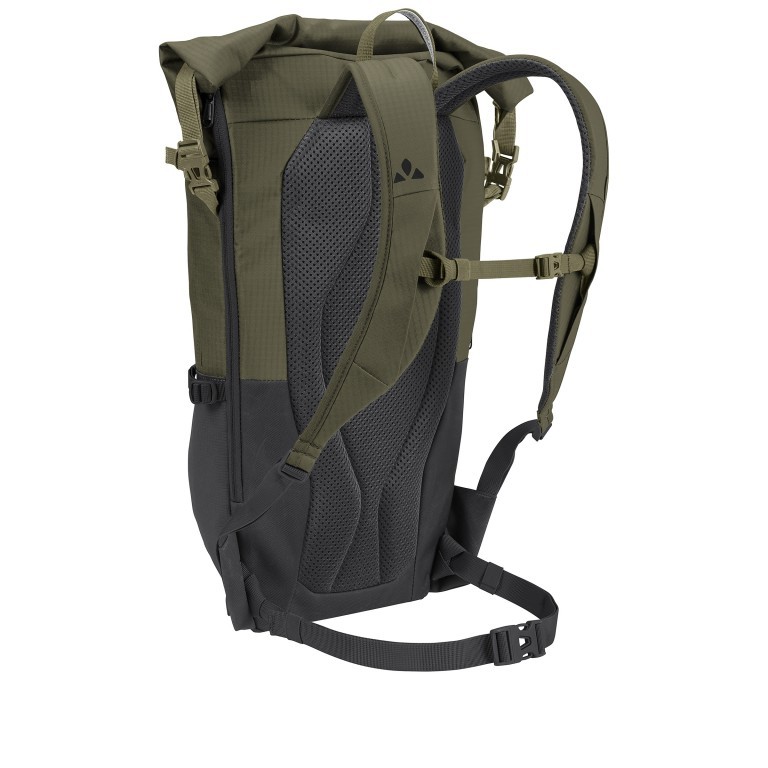 Freizeitrucksack City Go 23 II Daypack Khaki, Farbe: taupe/khaki, Marke: Vaude, EAN: 4062218768192, Abmessungen in cm: 31x53x18, Bild 5 von 11