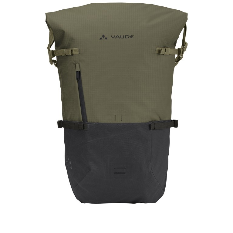 Freizeitrucksack City Go 23 II Daypack Khaki, Farbe: taupe/khaki, Marke: Vaude, EAN: 4062218768192, Abmessungen in cm: 31x53x18, Bild 1 von 11