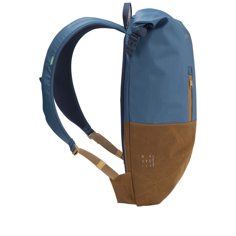 Freizeitrucksack City Go 18 Daypack Baltic-Sea, Farbe: blau/petrol, Marke: Vaude, EAN: 4062218767829, Abmessungen in cm: 28x47x17, Bild 3 von 11