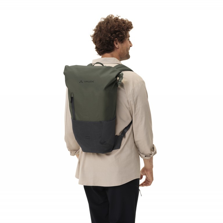 Freizeitrucksack City Go 18 Daypack Khaki, Farbe: taupe/khaki, Marke: Vaude, EAN: 4062218767744, Abmessungen in cm: 28x47x17, Bild 6 von 11