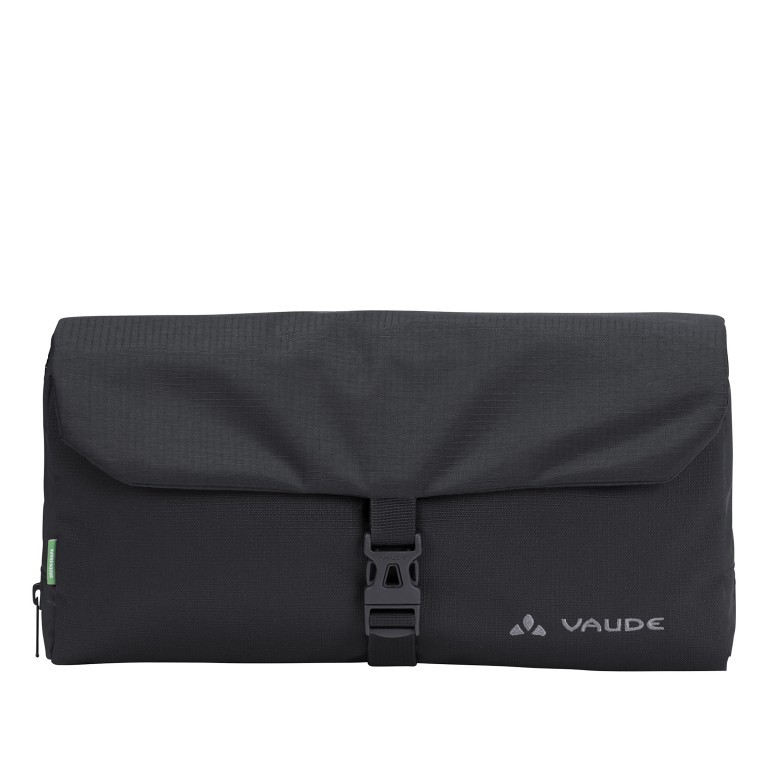 Kulturbeutel Estrellas WegaWrap Black, Farbe: schwarz, Marke: Vaude, EAN: 4062218769465, Abmessungen in cm: 32x17x3, Bild 1 von 5