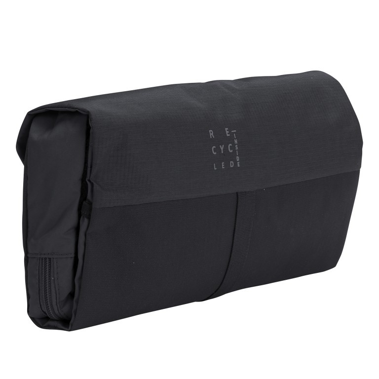 Kulturbeutel Estrellas WegaWrap Black, Farbe: schwarz, Marke: Vaude, EAN: 4062218769465, Abmessungen in cm: 32x17x3, Bild 3 von 5